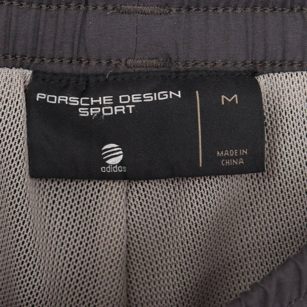 Adidas x Porsche Design Sport Mens Grey Track Pants Size M Athletic Joggers